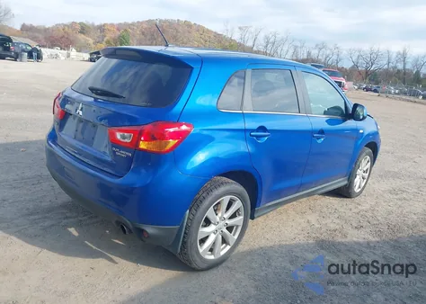 2015 Mitsubishi Outlander Sport Se from USA, damaged, VIN 4A4AR4AU4FE042758
